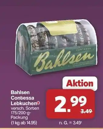 Famila Nord Ost Bahlsen Contessa Lebkuchen Angebot