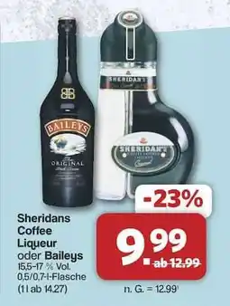 Famila Nord Ost Sheridans Coffee Liqueur oder Baileys Angebot