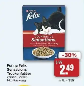 Famila Nord Ost Purina Felix Sensations Trockenfutter Angebot