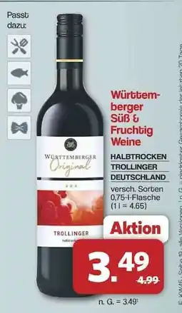 Famila Nord Ost Württemberg Original Trollinger Angebot