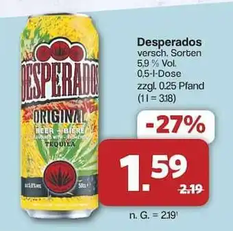 Famila Nord Ost Desperados Angebot