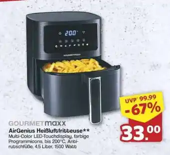 Famila Nord Ost GOURMETmaxx AirGenius Heißluftfritteuse Angebot