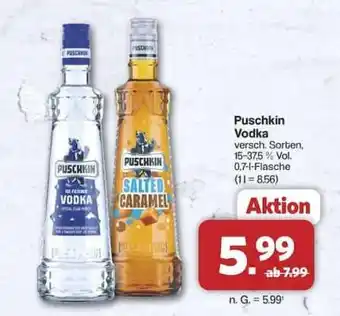 Famila Nord Ost Puschkin Vodka Angebot
