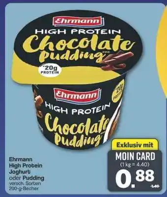 Famila Nord Ost Ehrmann High Protein Joghurt oder Pudding Angebot
