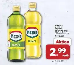 Famila Nord Ost Mazola Rapsöl oder Keimöl Angebot