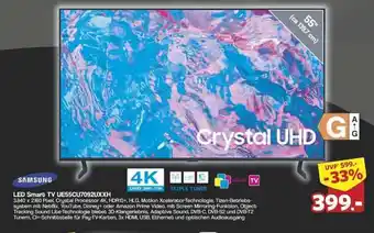Famila Nord Ost LED Smart TV UE55CU7092UXXH Angebot