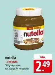 Famila Nord Ost nutella Angebot