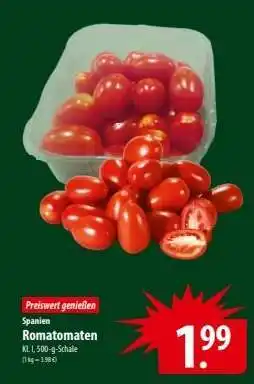 Famila Nord Ost Romatomaten Angebot
