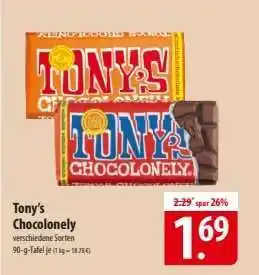 Famila Nord Ost TONY'S Chocolonely Angebot