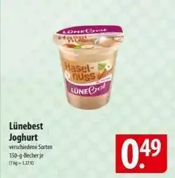 Famila Nord Ost Lünebest Joghurt Angebot