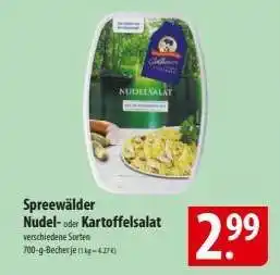 Famila Nord Ost Spreewälder Nudel- oder Kartoffelsalat Angebot
