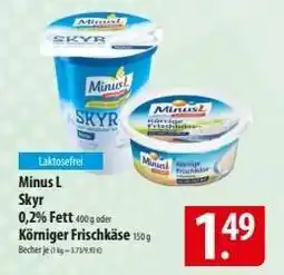 Famila Nord Ost Minus L Skyr oder Körniger Frischkäse Angebot