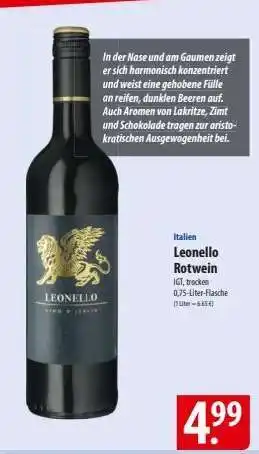 Famila Nord Ost Leonello Rotwein Angebot