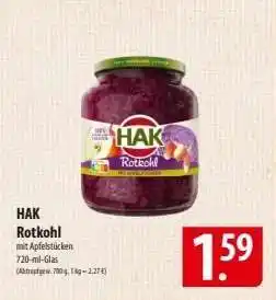 Famila Nord Ost HAK Rotkohl Angebot