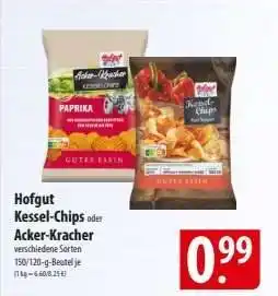 Famila Nord Ost Hofgut Kessel-Chips oder Acker-Kracher Angebot