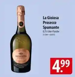 Famila Nord Ost La Gioiosa Prosecco Spumante Angebot