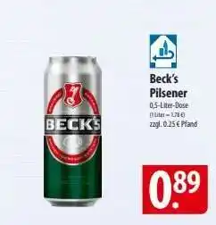 Famila Nord Ost Beck’s Pilsener Angebot