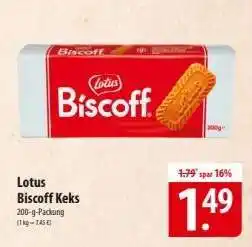 Famila Nord Ost LOTUS BISCOFF Keks Angebot