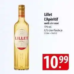 Famila Nord Ost Lillet L'Apéritif Angebot