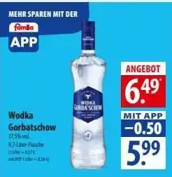 Famila Nord Ost Wodka Gorbatschow Angebot