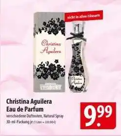 Famila Nord Ost Christina Aguilera Eau de Parfum Angebot