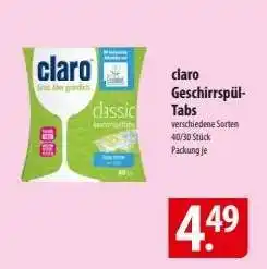 Famila Nord Ost claro Geschirrspül-Tabs Angebot
