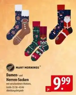 Famila Nord Ost Damen- und Herren-Socken Angebot
