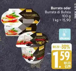 Edeka Burrata oder Burrata di Bufala Angebot
