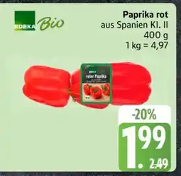 Edeka Paprika rot Angebot
