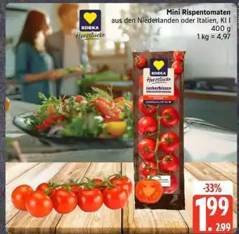 Edeka Mini-Rispentomaten Angebot