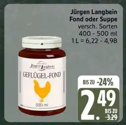 Edeka Jürgen Langbein Fond oder Suppe Angebot