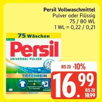 Edeka Persil Vollwaschmittel Angebot