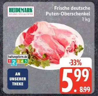 Edeka Frische deutsche Puten-Oberschenkel Angebot