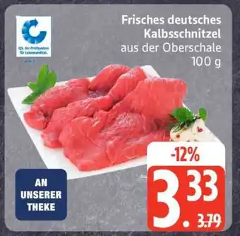 Edeka Frisches deutsches Kalbsschnitzel Angebot