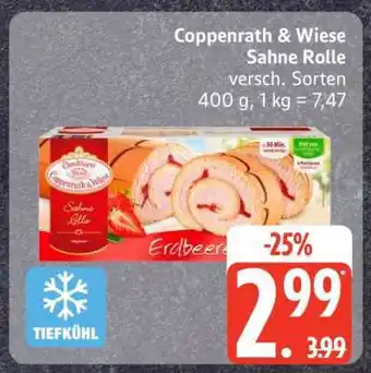 Edeka COPPENRATH & WIESE Sahne-Rolle Angebot