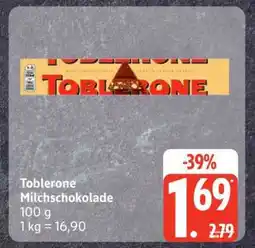 Edeka Toblerone Milchschokolade Angebot