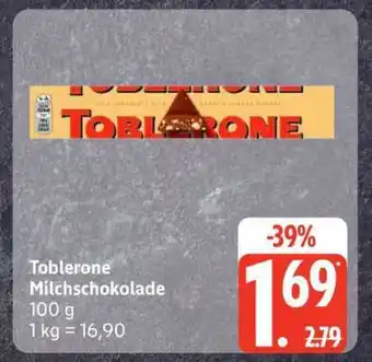 Edeka Toblerone Milchschokolade Angebot