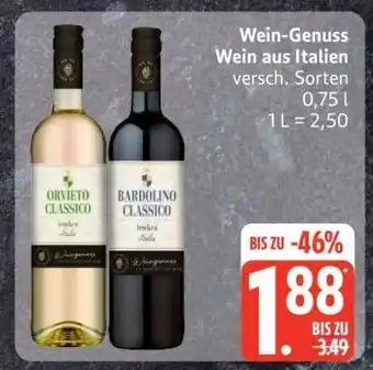 Edeka Wein-Genuss Wein aus Italien Angebot
