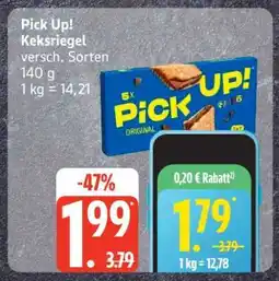 Edeka PICK UP! Keksriegel Angebot