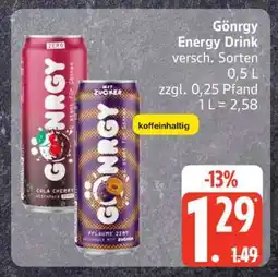 Edeka Gönrgy Energy Drink Angebot