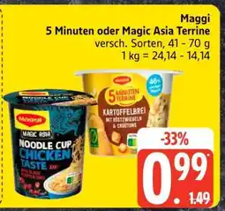 Edeka Maggi 5 Minuten oder Magic Asia Terrine Angebot