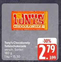 Edeka Tony's Chocolonely Tafelschokolade Angebot