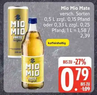 Edeka Mio Mio Mate Angebot