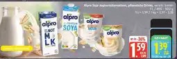 Edeka Alpro Soja-Joghurtalternativen, pflanzliche Drinks Angebot