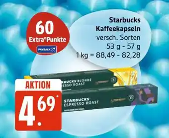 Edeka STARBUCKS Kaffeekapseln Angebot