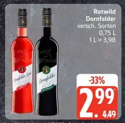 Edeka Rotwild Dornfelder Angebot