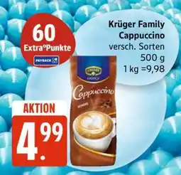 Edeka KRÜGER Family-Cappuccino Angebot