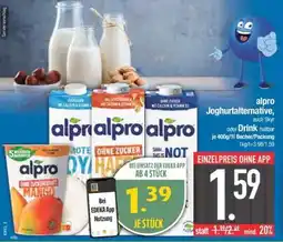 Edeka alpro Joghurtalternative, auch Skyr oder Drink Angebot