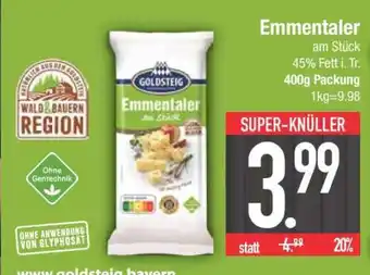 Edeka Emmentaler am Stück Angebot