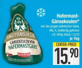Edeka Hafermast Gänsekeulen Angebot